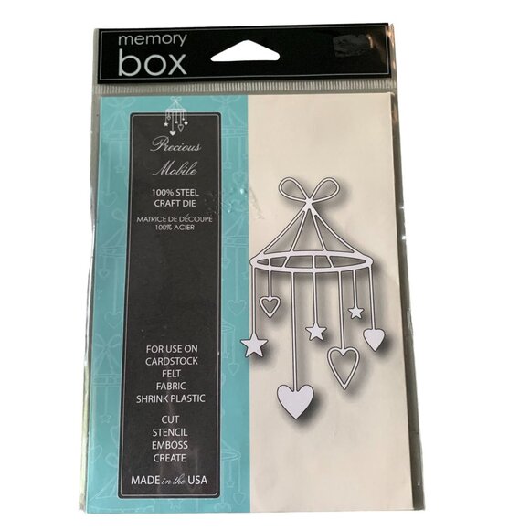 Memory Box Precious Mobile 100% Steel Craft Die Style No. 98760 - Picture 1 of 4